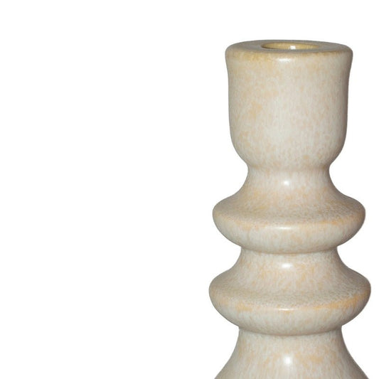 Acadia White Candle Holder - alternate view
