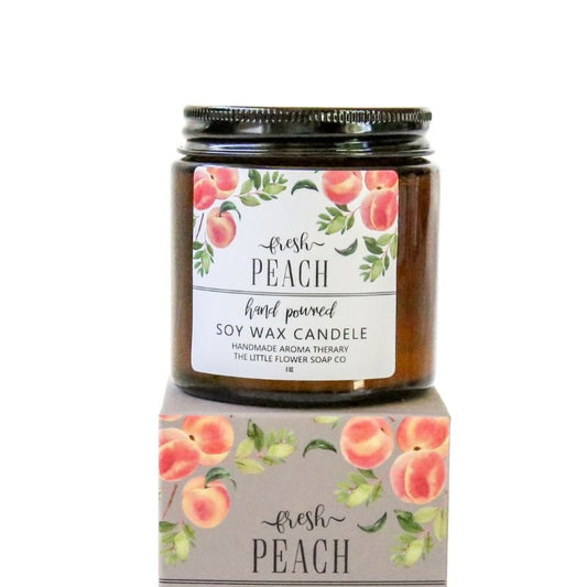 Aromatherapy Candle - Peach - alternate view