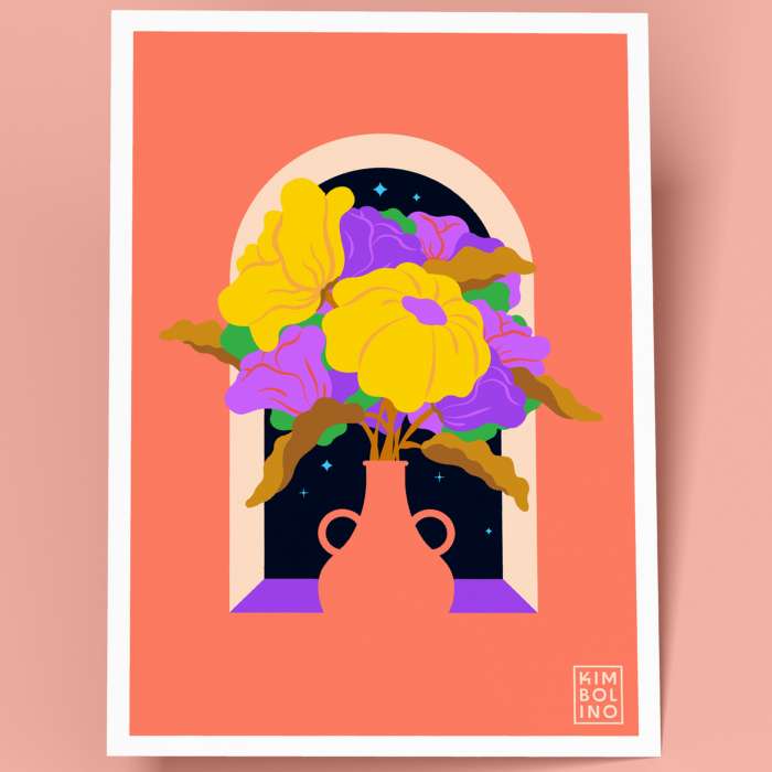 Imaginative bouquet wall decor Flower Guy