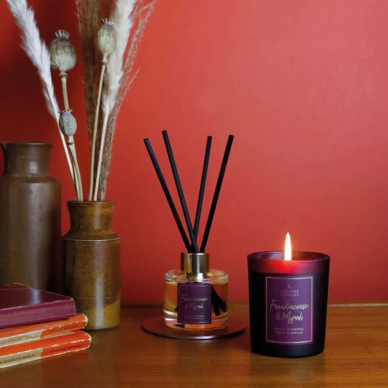 Shearer Frankincense & Myrhh Jar Candle - alternate view
