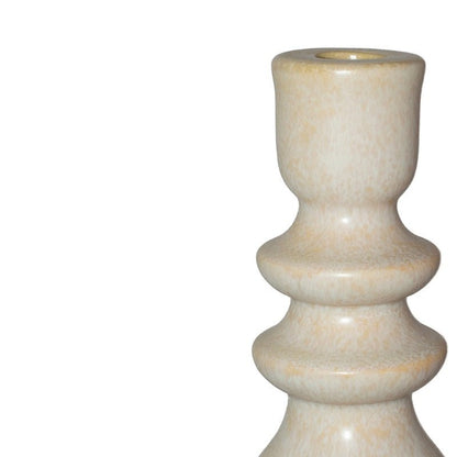 Acadia White Candle Holder - alternate view