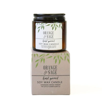 Aromatherapy Candle - Orange and Sage