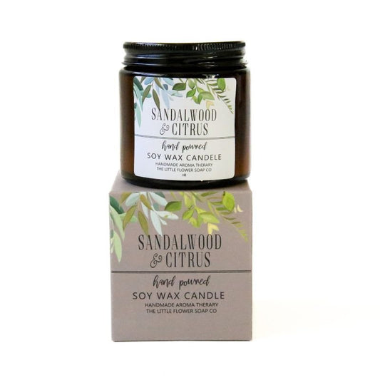 Aromatherapy Candle - Sandalwood and Citrus