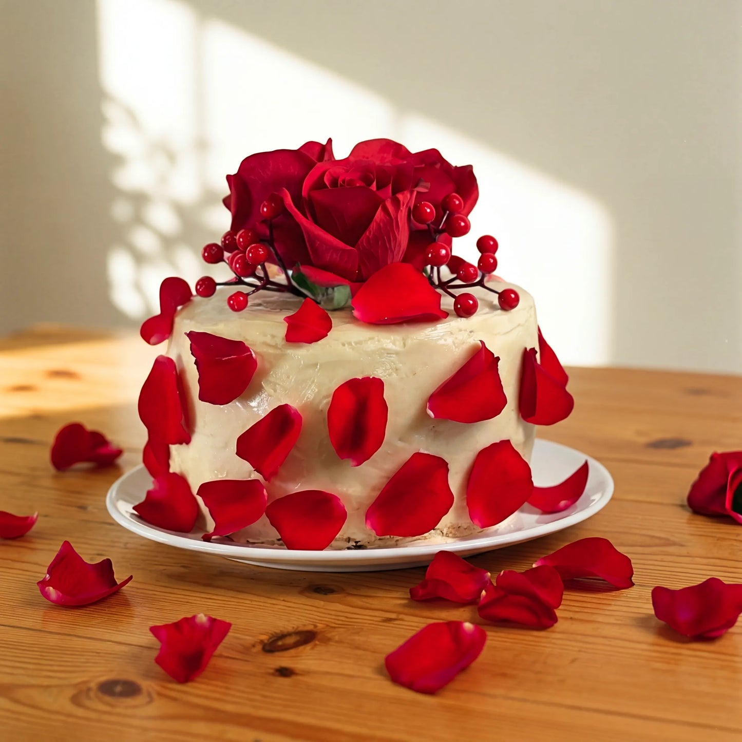 Regal Rose Velvet Cake