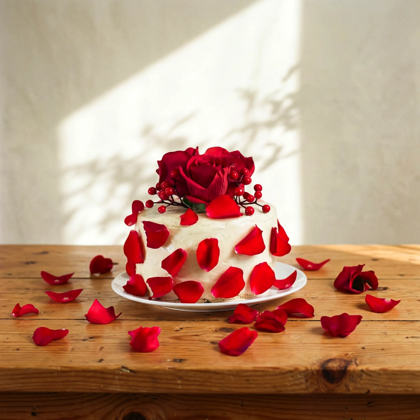 Regal Rose Velvet Cake