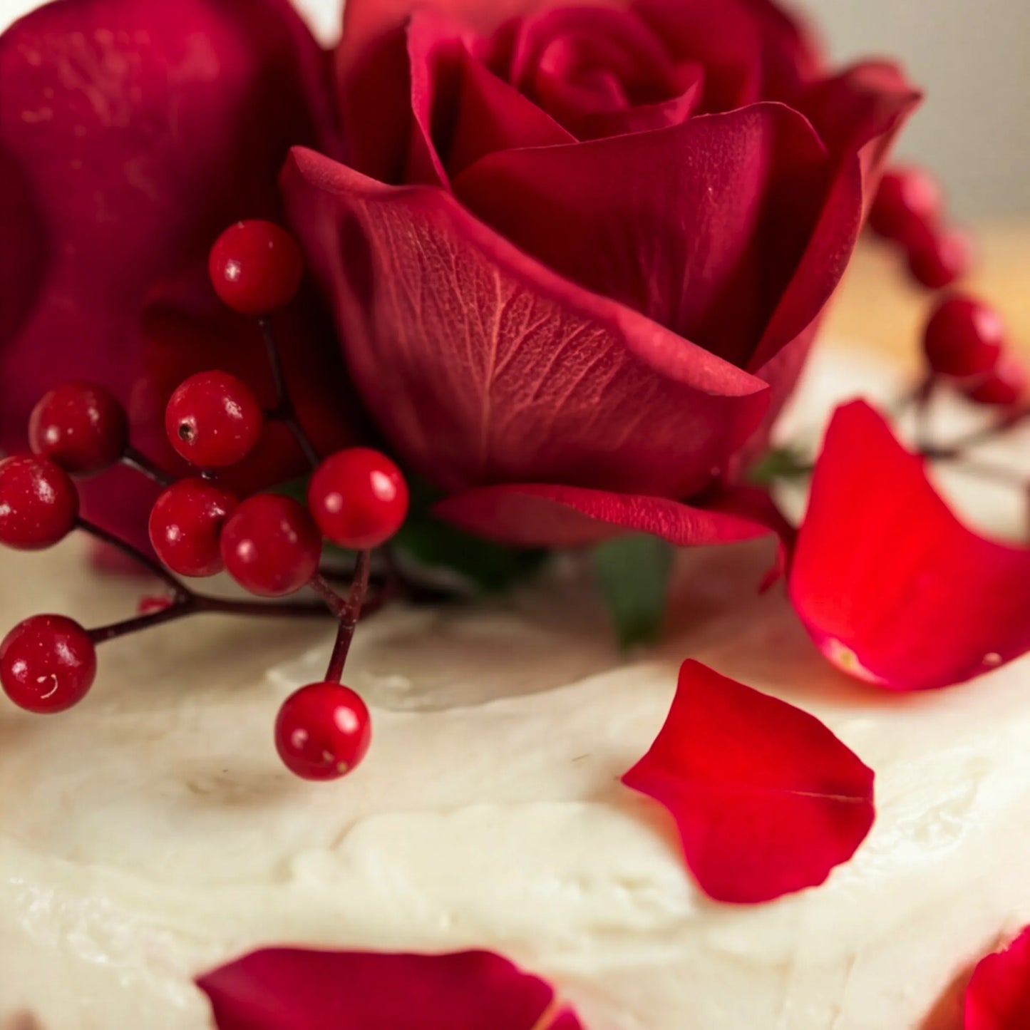 Regal Rose Velvet Cake