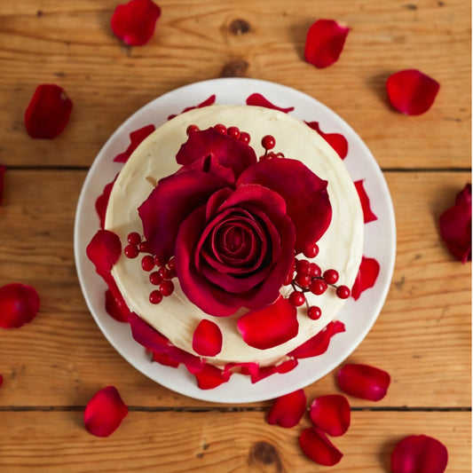 Regal Rose Velvet Cake