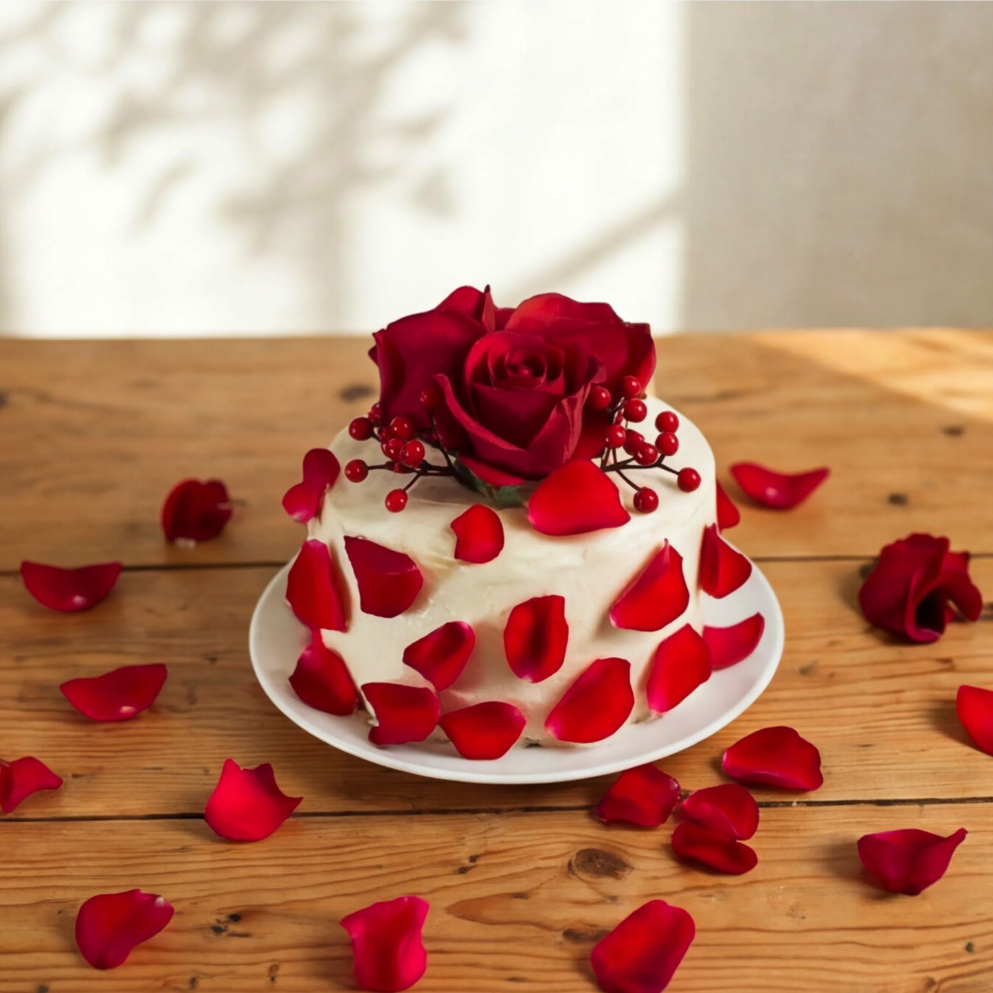 Regal Rose Velvet Cake