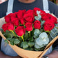 20 red roses in the Scarlet Affection arrangement | Flower Guy