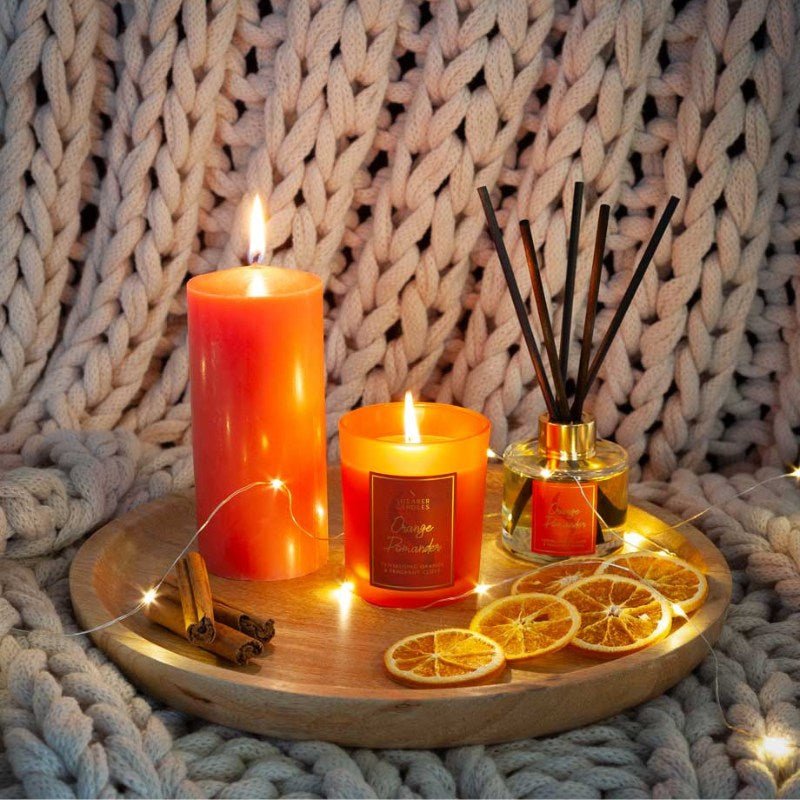 Shearer Candles Orange Pomander Candle - alternate view