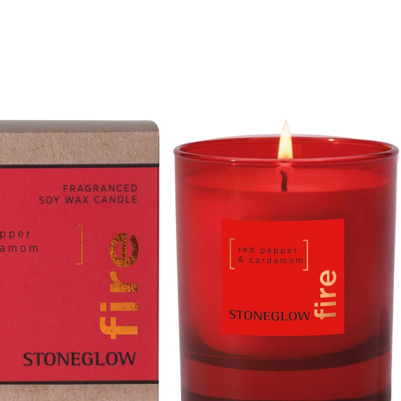 Stoneglow Red Pepper & Cardamom Candle - alternate view