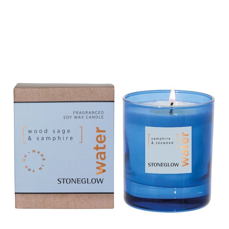 Stoneglow Water Tumbler Candle