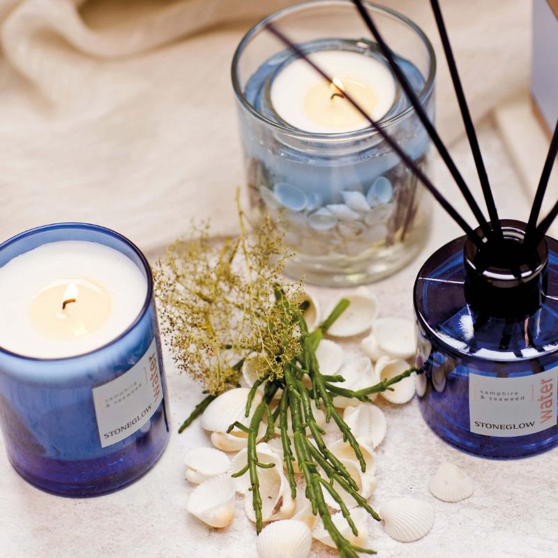 Stoneglow Water Tumbler Candle - alternate view