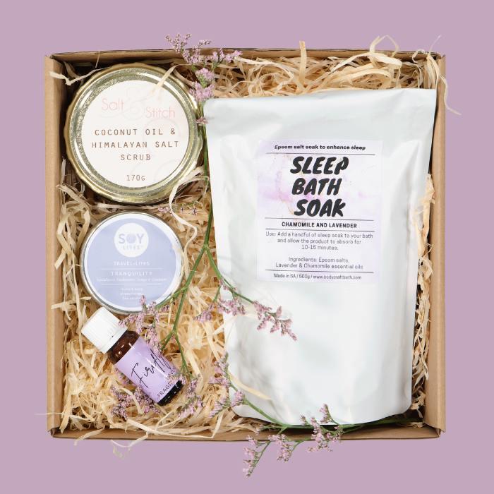 Twilight Twinkle Divine Dreamtime Hamper as birthday gift with bath and body treats - Flower Guy